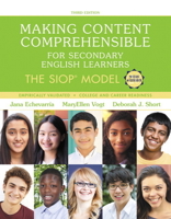 Making Content Comprehensible for 6-12 English Learners: The SIOP Model 0205627579 Book Cover