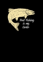 Trout Fishing Is My Cardio: Fishing Ledger To Record Weight Size And Location 1711888389 Book Cover