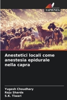 Anestetici locali come anestesia epidurale nella capra (Italian Edition) 6207572785 Book Cover