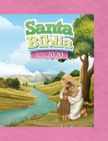 Biblia RVR 2020 para Niñas - Tapa dura / Rosada (RVR 2020 Bible for Children - Hardcover / Pink) 841885216X Book Cover