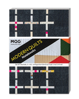 Modern Quilts Notebooks: Set of 3 Journals, 6” x 8.5”, 64 Pages Each 1617457671 Book Cover