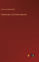 Eroberungen und Eroberungsrecht 336821134X Book Cover