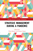 Strategic Management During a Pandemic 0367646501 Book Cover