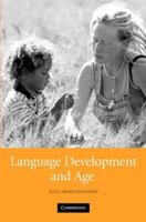 Language Development and Age 1107404886 Book Cover