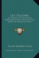 Lex Talionis 1289340277 Book Cover