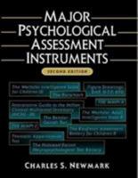 Major Psychological Assessment Instruments 0205168698 Book Cover