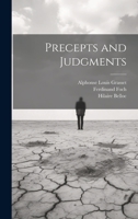 Precepts and Judgments 1022193406 Book Cover