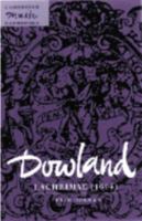 Dowland: Lachrimae (1604) (Cambridge Music Handbooks) 0521588294 Book Cover