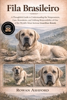 FILA BRASILEIRO: A Thoughtful Guide to Understanding the Temperament, Care, Boundaries, and Lifelong Responsibility of One of the World’s Most Serious Guardian Breeds B0GPWTG2BJ Book Cover