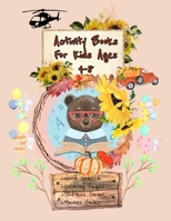 Activity Books for Kids Ages 4-8: A Fun Coloring Books Kids, Mazes, Sudokus , Puzzles, Word Search for Kids ( Animals, Fruits..), Gift Idea for Kids, Cute Rabbit & Bear Thankful Gift B08HTF1L9D Book Cover