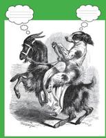 Dog Riding a Goat Composition Book 1723545821 Book Cover