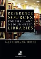 Reference Sources for Small and Medium Sized Libraries (Reference Sources for Small and Medium-Sized Libraries) 0838912125 Book Cover