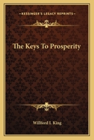The Keys To Prosperity 1163147494 Book Cover