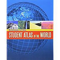 McDougal Littell Student Atlas of the World 0618377794 Book Cover