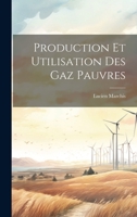 Production Et Utilisation Des Gaz Pauvres 1021611298 Book Cover