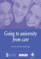 Going to University from Care: Report by the by Degrees Action Research Project 0854737154 Book Cover
