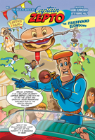 The Galactic Quest of Captain Zepto: Issue 6: Fast Food Slowdown B0FL4YDXGL Book Cover