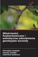 Wlasciwosci fizykochemiczne i osmotyczne odwodnienie genotypów karondy (Polish Edition) 6209910440 Book Cover