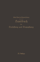 Handbuch Der Verfassung Und Verwaltung in Preussen Und Dem Deutschen Reiche 364247148X Book Cover