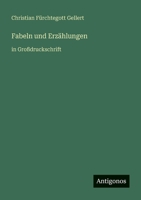 Fabeln und Erzählungen: in Großdruckschrift 338732815X Book Cover