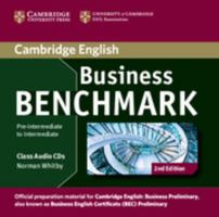 Business Benchmark Pre-Intermediate to Intermediate Business Preliminary Class Audio CDs (2) 1107611032 Book Cover