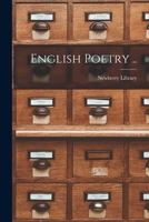 English poetry .. 1019215755 Book Cover