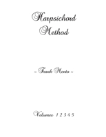 Harpsichord Method - Volumes 1 2 3 4 5 1671958942 Book Cover