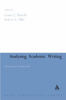 Analysing Academic Writing 0826488021 Book Cover