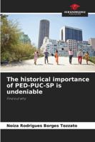 The historical importance of PED-PUC-SP is undeniable 6200723818 Book Cover