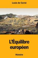 L'Équilibre européen 1978267932 Book Cover