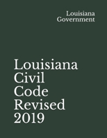 Louisiana Civil Code Revised 2019 109546650X Book Cover