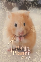 Terminplaner 2020: Hamster Kalender 2020 - Dein Meerschweinchen Taschenkalender mit Wochenplaner und Monatskalender 1 Woche 2 Seiten, To Do Listen, ... als Genschenk (Schreibwaren) (German Edition) 1713277611 Book Cover