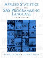 Applied Statistics and the SAS Programming Language (5th Edition) 0444008896 Book Cover