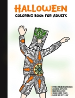 Halloween Coloring Book for Adults: 50 Halloween Illustrations Printed On One Side, Safe For Markers | Fun Craft Activity Gift | Stress Relieving Designs (Spooky House) 1696292697 Book Cover