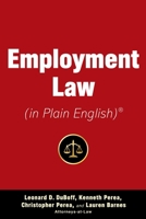 Employment Law (in Plain English) 1621537676 Book Cover