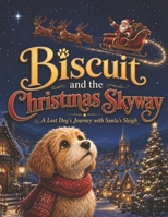 Biscuit and the Christmas Skyway: A Lost Dog's Journey with Santa's Sleigh B0HBJLWCTQ Book Cover
