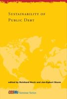 Sustainability of Public Debt (CESifo Seminar Series) 0262140985 Book Cover