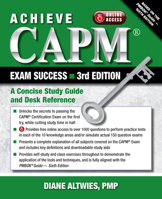 Achieve CAPM Exam Success: A Concise Study Guide and Desk Reference 160427087X Book Cover