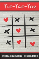 Tic-Tac-Toe 1200 Blank Game Grids - 100 Game Sheets 1702117979 Book Cover