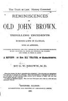 Reminiscences of Old John Brown 3337141730 Book Cover