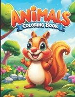 Animals Coloring Book: for Kids & Toddlers 8395463138 Book Cover