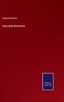 Anectoda Brentiana 3375051220 Book Cover