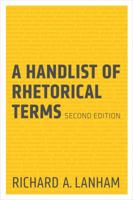 A Handlist of Rhetorical Terms 0520076699 Book Cover