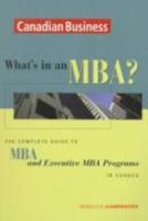 Canadian Business Guide to MBA and Executive MBA Programs 0471643246 Book Cover