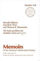 The Basis Problem for Modular Forms on {Gamma}O (Memoirs of the American Mathematical Society) 0821824813 Book Cover