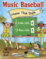 Music Baseball: Name That Style: Introduce Students to 22 Musical Styles - Everything from Classical to Jazz to Zydeco. 0893281743 Book Cover