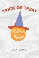 Daily Planner Weekly Calendar: Kids Organizer Undated - Blank 52 Weeks Monday to Sunday -120 Pages- Halloween Party Notebook Journal Halloween Prank - Jack o'Lantern To-Do List for Witch & Ghost Kids 1674845383 Book Cover