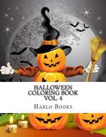 Halloween Coloring Book: Halloween Coloring Fun for Relaxation, Meditation & Stress Relief (Halloween Fun Coloring Book) (Volume 4) 1977915825 Book Cover