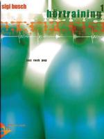 H�rtraining Band 1, Vol 1: Jazz - Rock - Pop (German Language Edition), Book & CD 3892210039 Book Cover