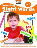 Learning Sight Words, Vol. 1 1553860985 Book Cover